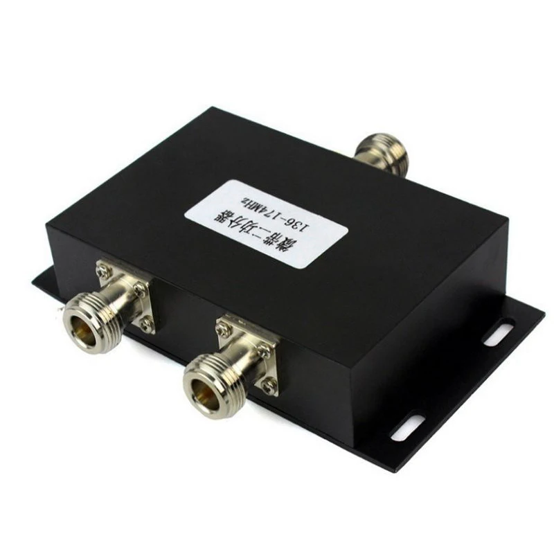 

2-полосный СВЧ 136-174 МГц антенный разделитель питания сплиттер для радио ретранслятора питания
