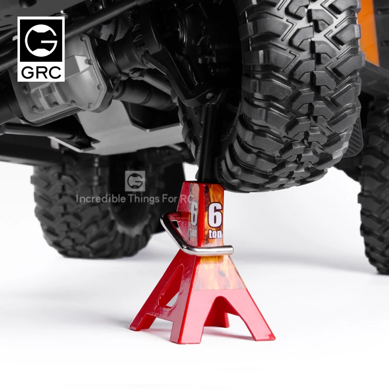 GRC 1/10 скалолазание автомобиля растягивающегося типа подъемный 6 т металлический ремонт моделирования Джек