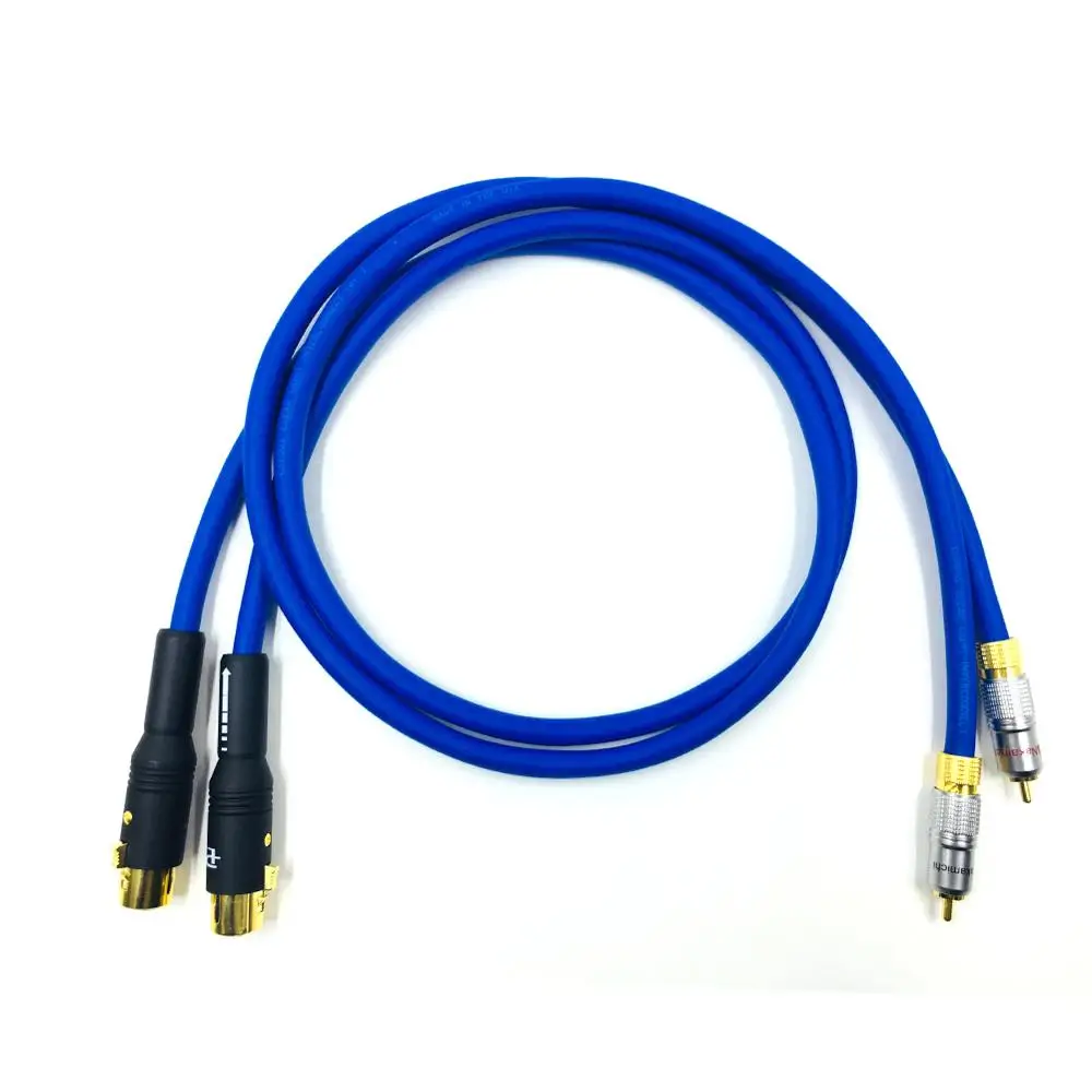 Внутриканальный аудиокабель Colleimage Hifi переходник RCA (папа) XLR (мама)|Кабели VGA| |