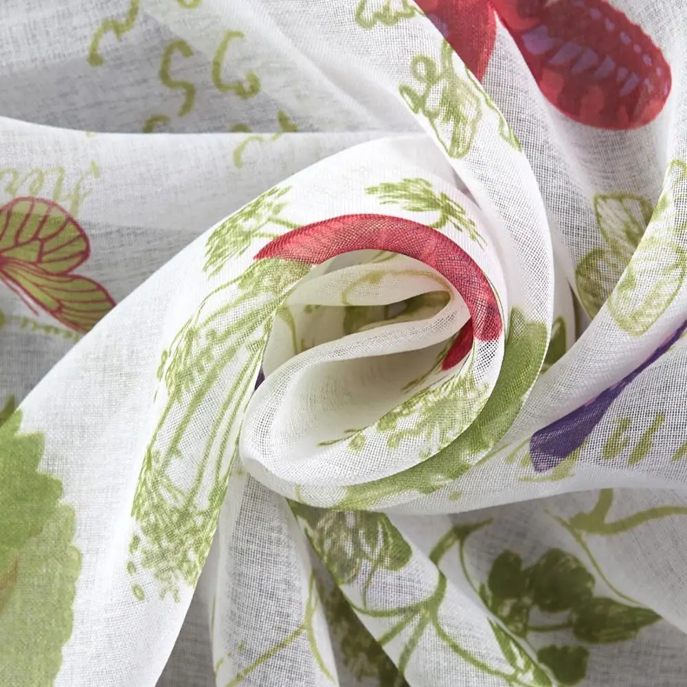 Topfinel Butterfly Sheer Curtain for Living Room Please do not buy this curtain the fabric is out of stock | Дом и сад