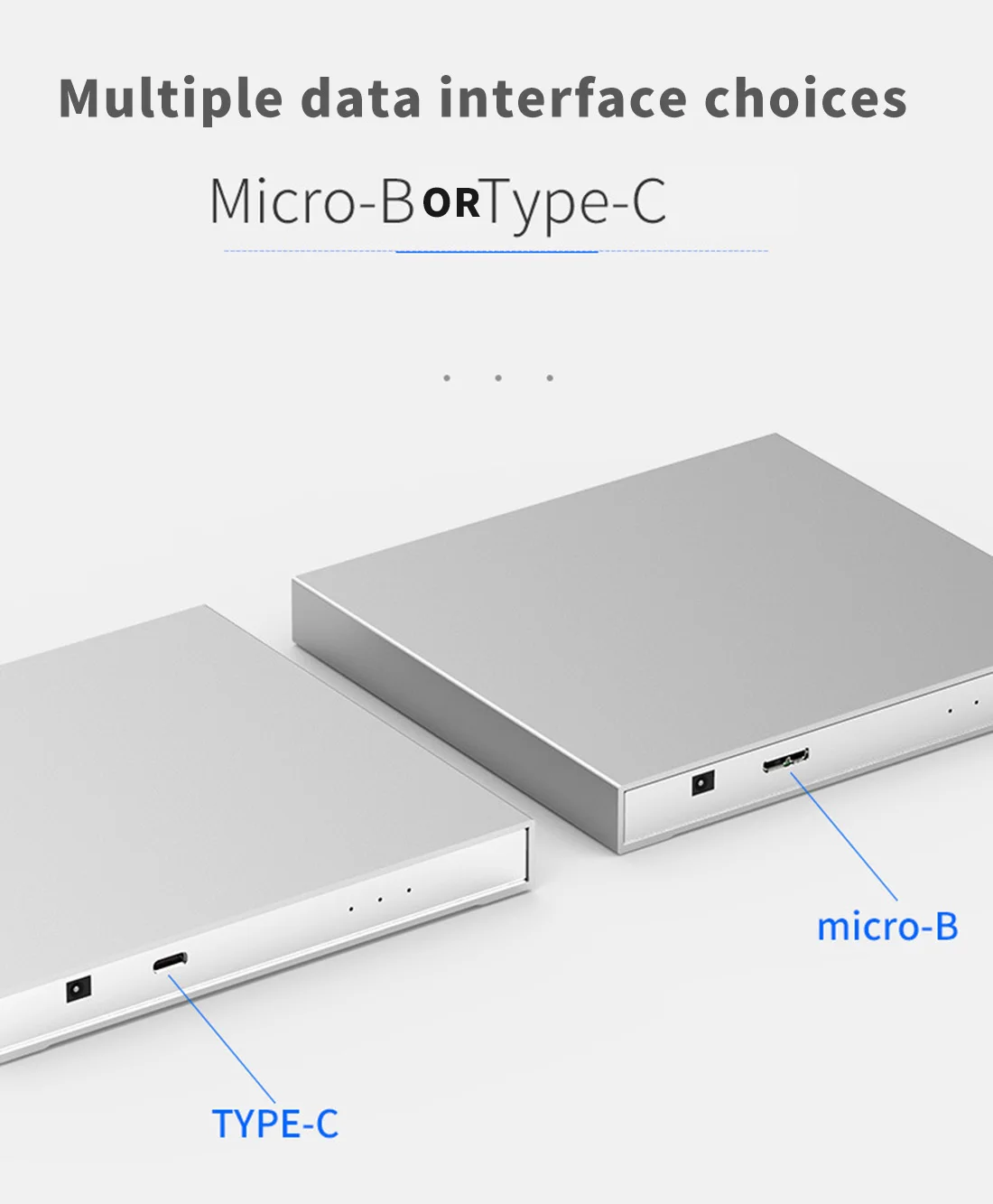 XT-XINTE 2.5 Inch Hdd Enclosure 2 Bay Hard Disk Drive Raid Enclosure Storage 5Gbps USB3.0/ Type C Raid For Windows Mac