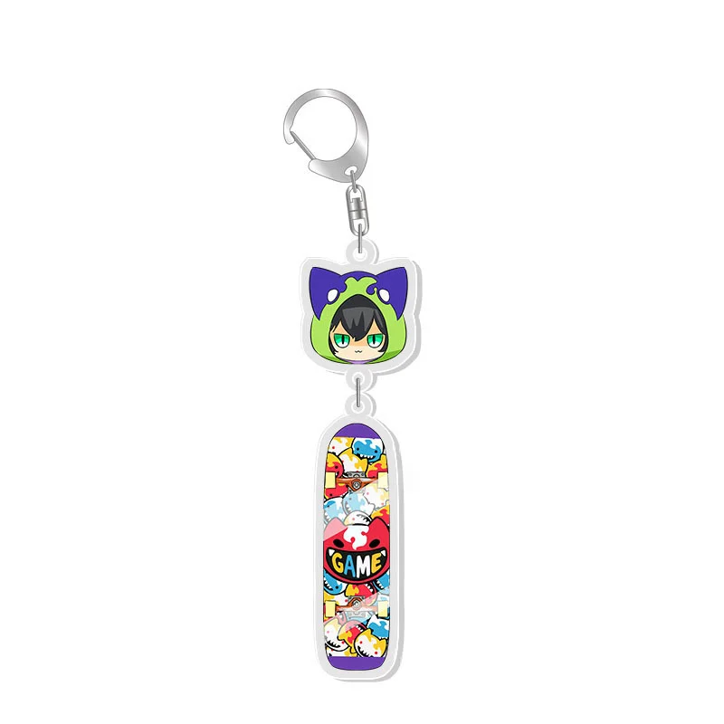 

Брелок SK8 Бесконечность аниме Reki Kyan Langa Hasegawa реквизит из мультфильма косплей аксессуары значок акриловый брелок подвеска