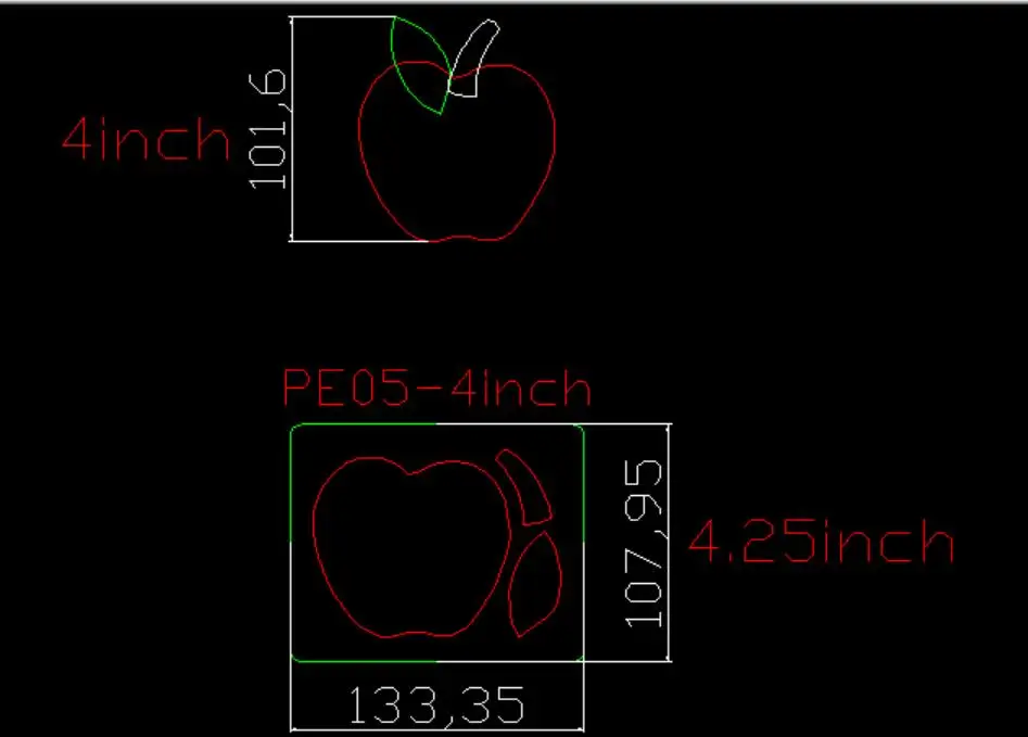 Пресс-формы Apple PE05 muyu деревянные штампы для скрапбукинга | Дом и сад