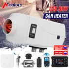 Дизельный Обогреватель воздуха 5000 Вт-8000 Вт 12 В, автомобильный обогреватель, парковочный обогреватель, тепловая машина с дистанционным управлением, ЖК-монитор для автодома, грузовиков, домов на колесах