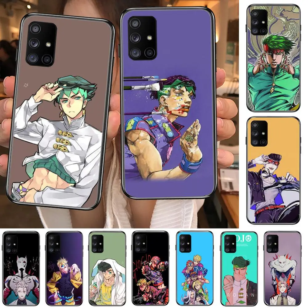 

JoJo's Bizarre Adventure case Phone Case Hull For Samsung Galaxy A 50 51 20 71 70 40 30 10 80 E 5G S Black Shell Art Cell Cove