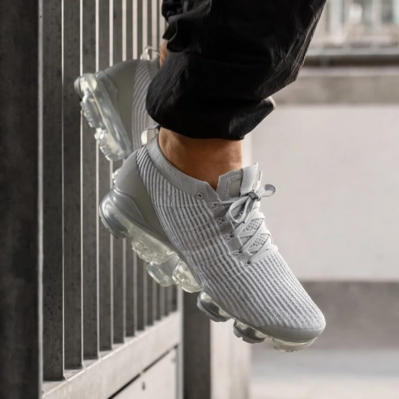 

2020 Air Cushion Off Men Running Shoes For Women Triple Black White Red Racer Blue Trainers Sports Outdoor Designer Sneakers