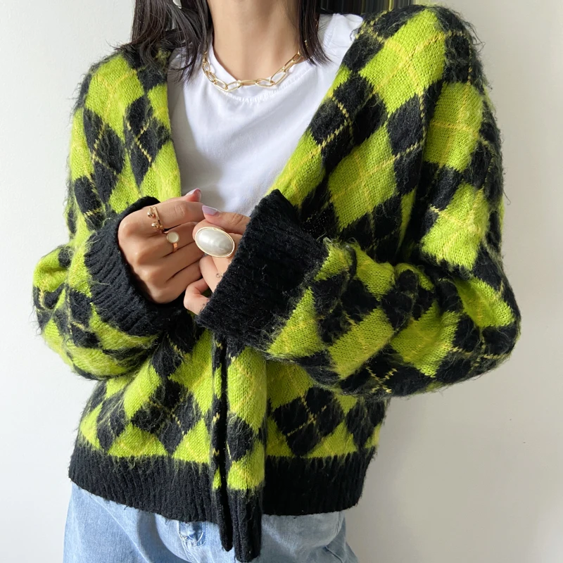 

winter long sleeve knitted cardigans women sweaters kawaii mohair sweater winter korean sweater 2020 winter button pink cardigan