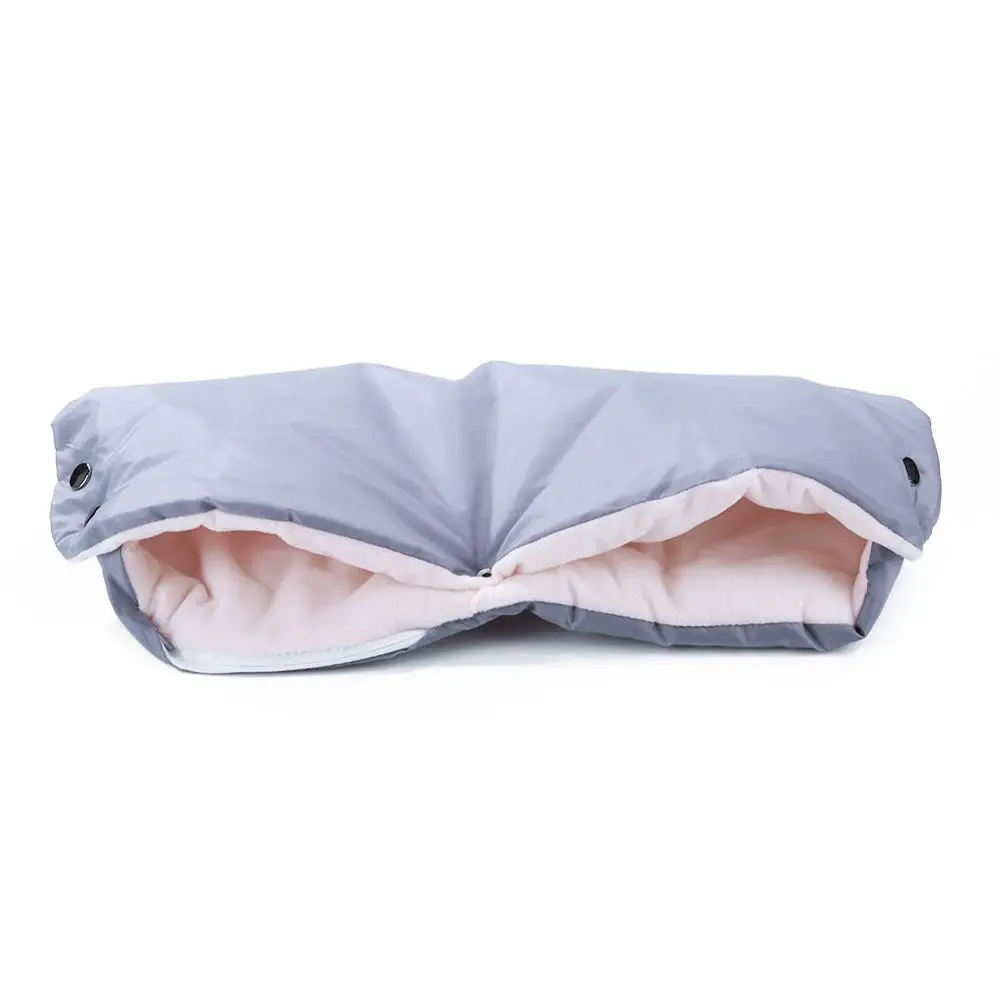 Winter Warm Baby Stroller Gloves Waterproof Pushchair Hand Muff Pram Mitten Accessory Buggy Clutch Cart Thick Fleece | Мать и ребенок