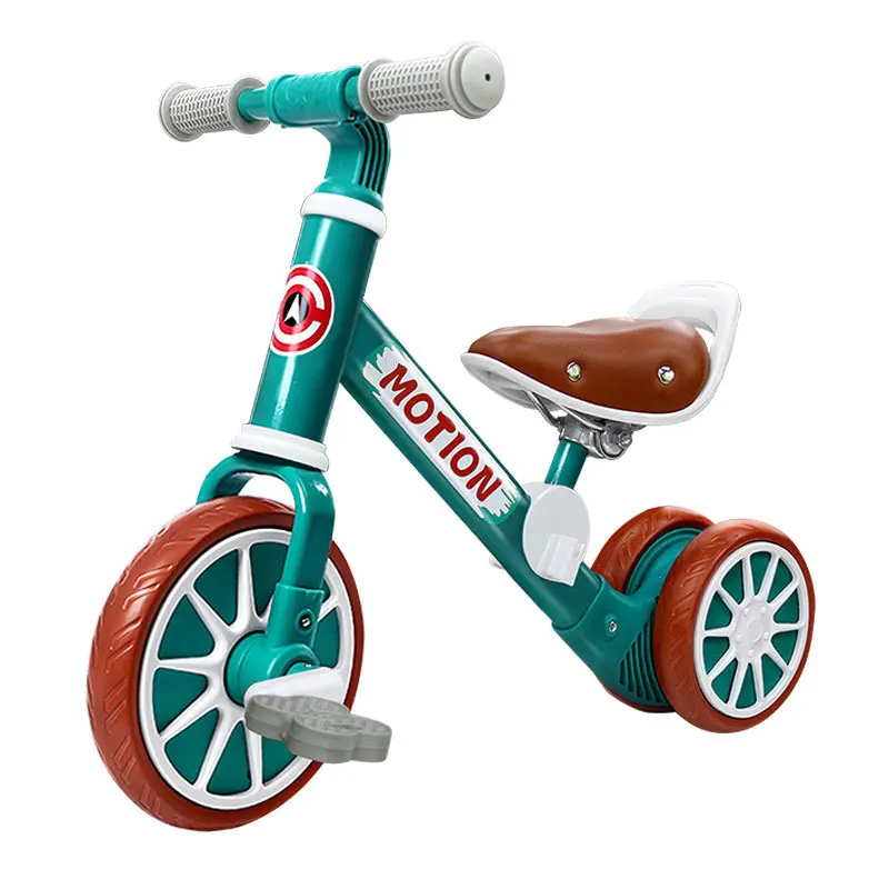 

Children's balance bike without pedals 1-2-3-6 years old children's sliding multifunctional walker boys and girls