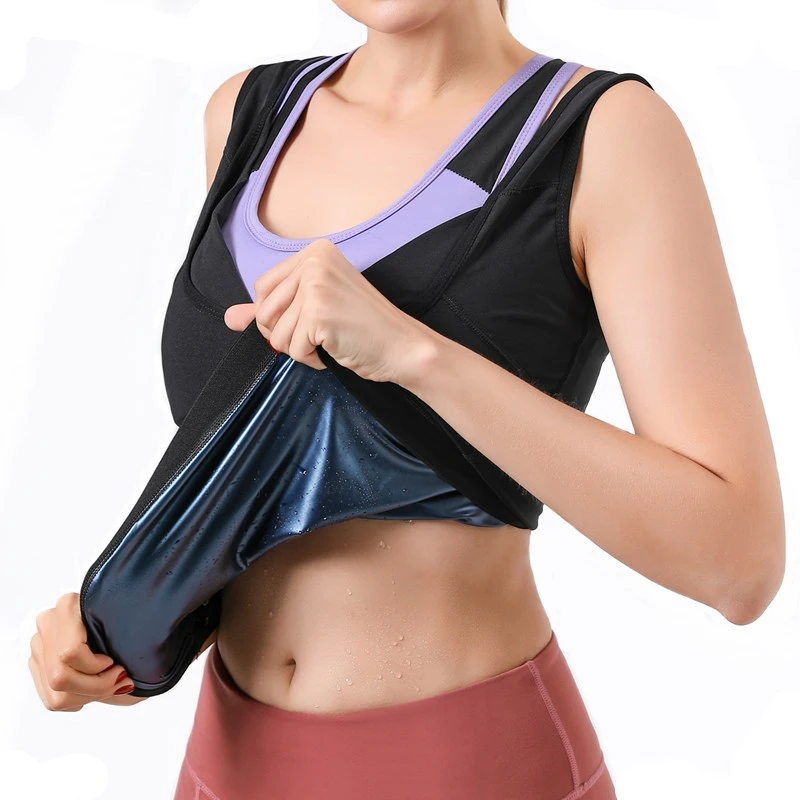 Для женщин формирователь для сауны жилет термо пот безрукавки тела пояс