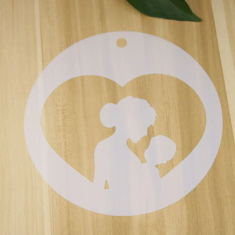 Многоразовый трафарет для рисования на День Матери и детей Аэрограф