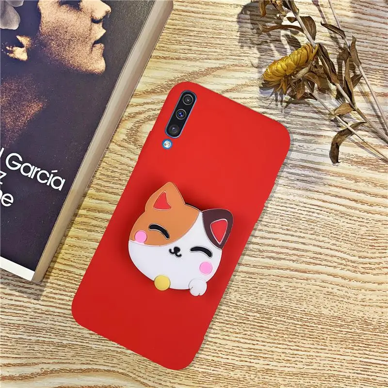6 3D милый силиконовый чехол для samsung Galaxy J2 J3 J4 J5 J6 J7 Pro Plus Prime Core крышка мультфильм держатель чехол s - Цвет: 6