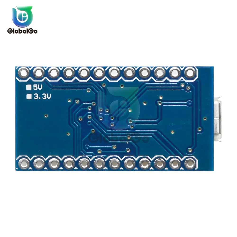 

Pro Micro ATmega32U4 5V 16MHz Replace ATmega328 For Arduino Pro Mini With 2 Row Pin Header Mini Usb Interface
