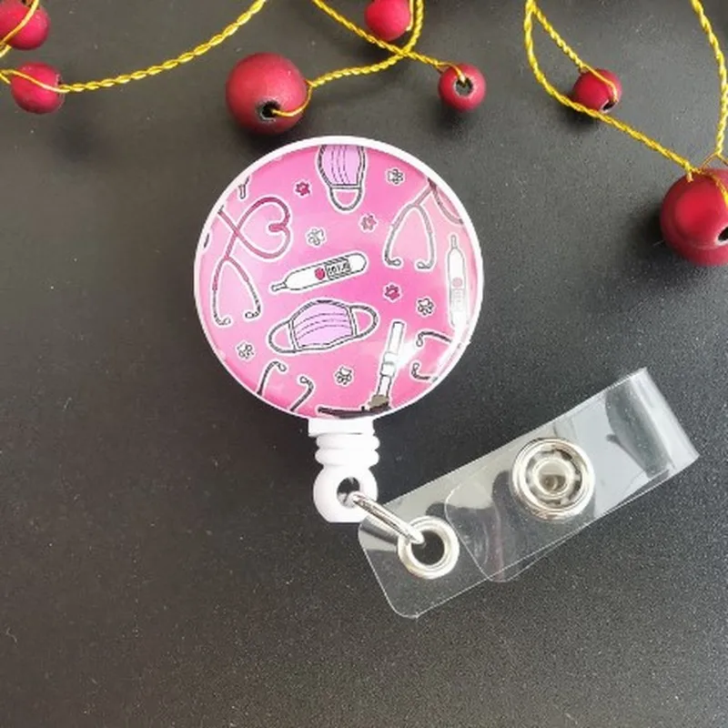 Новое поступление высокое качество выдвижной врач значок медсестры модный