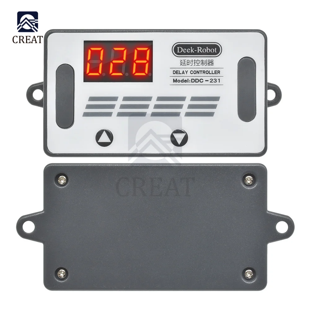 DDC-231 DC 12V Timer реле цикла Digital LED таймера задержки Board Switch Trigger программируемый модуль