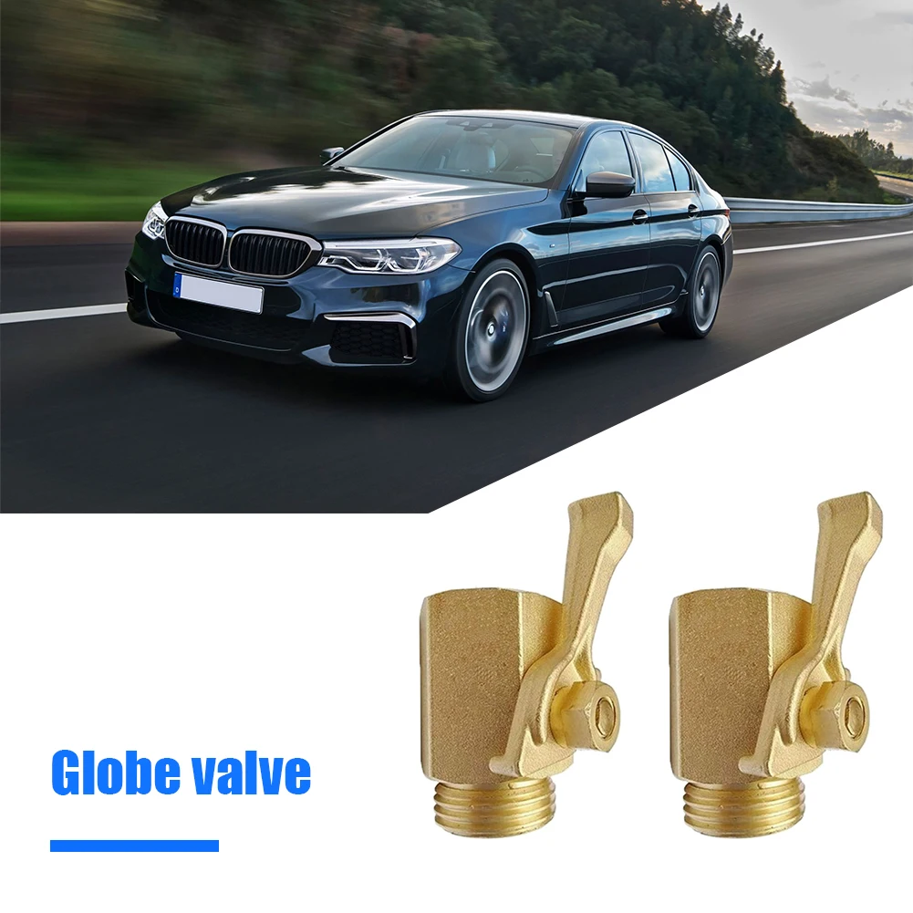 

Automobile Interior Decoration Parts 2x Heavy Duty Brass Shut off Ball Valve 1/4 Turn Handle 3/4 inch Hose Thread