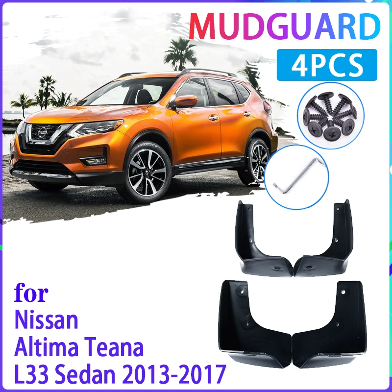 Брызговики для Nissan Altima Teana L33 Sedan 2013 2014 2015 2016 2017|Грязезащита| |
