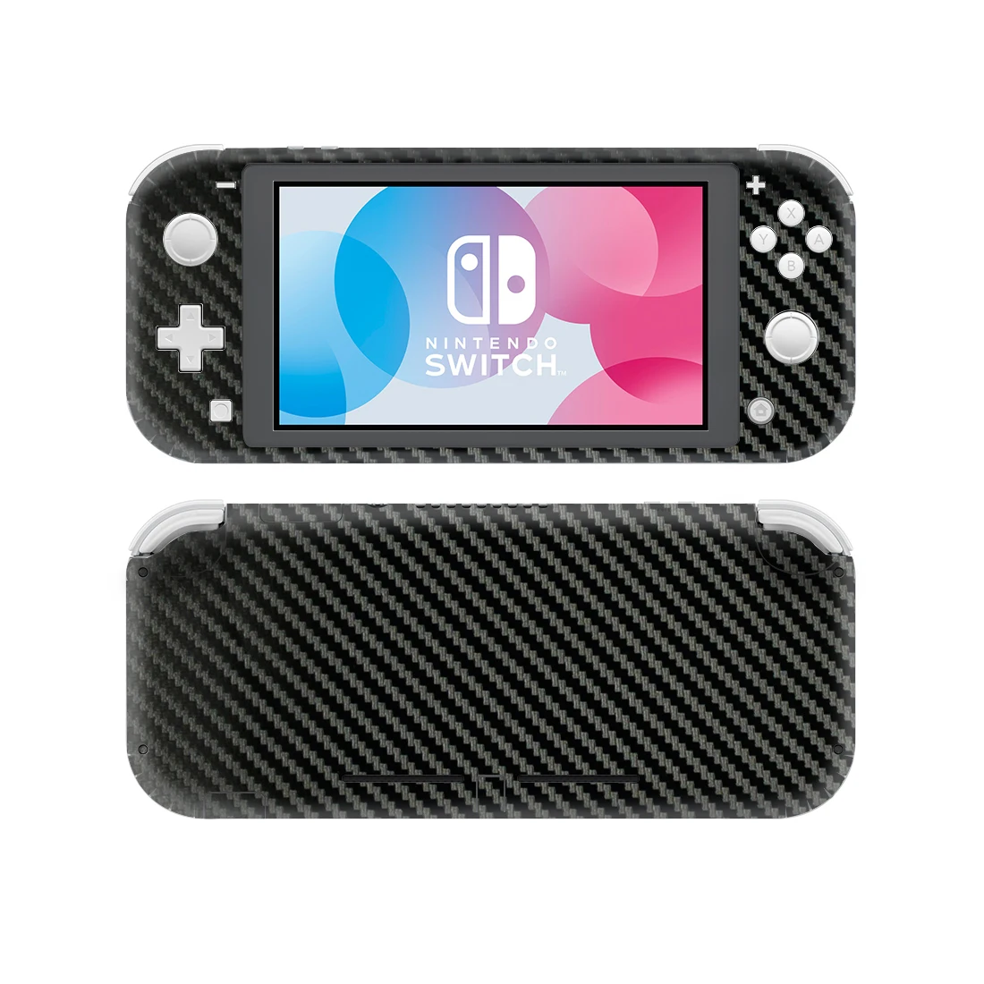 Стильная виниловая наклейка из углеродного волокна для Nintendo Switch Lite NSL защитная