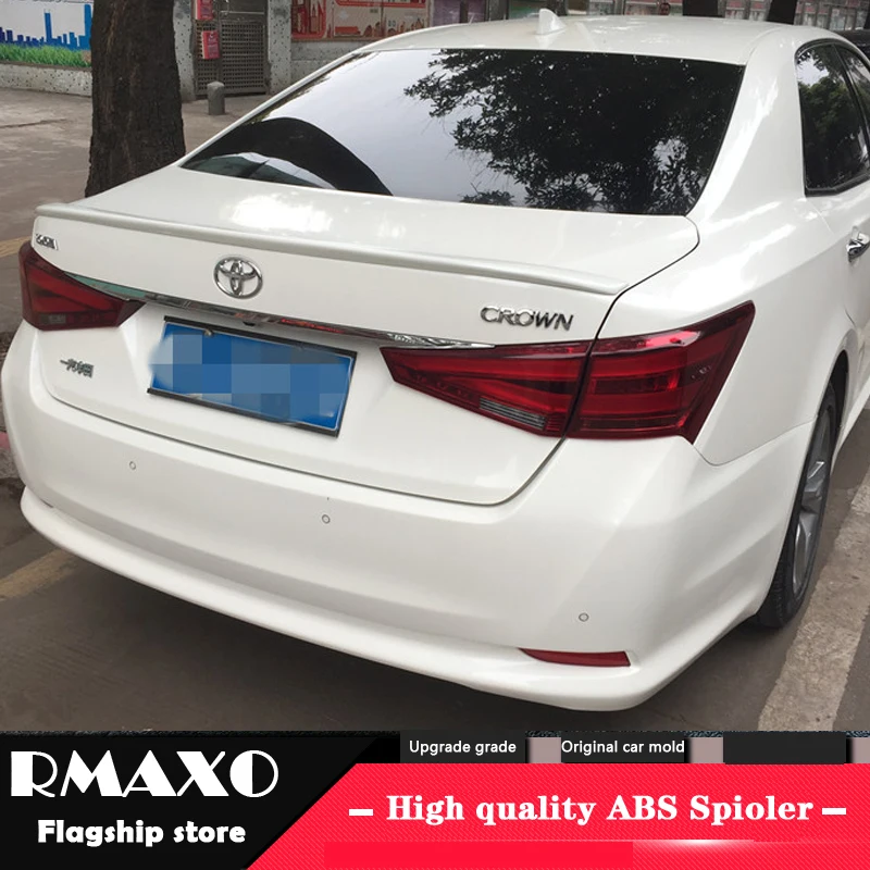 Спойлер для TOYOTA Crown 2013-2016 высококачественный спойлер из АБС-пластика заднего