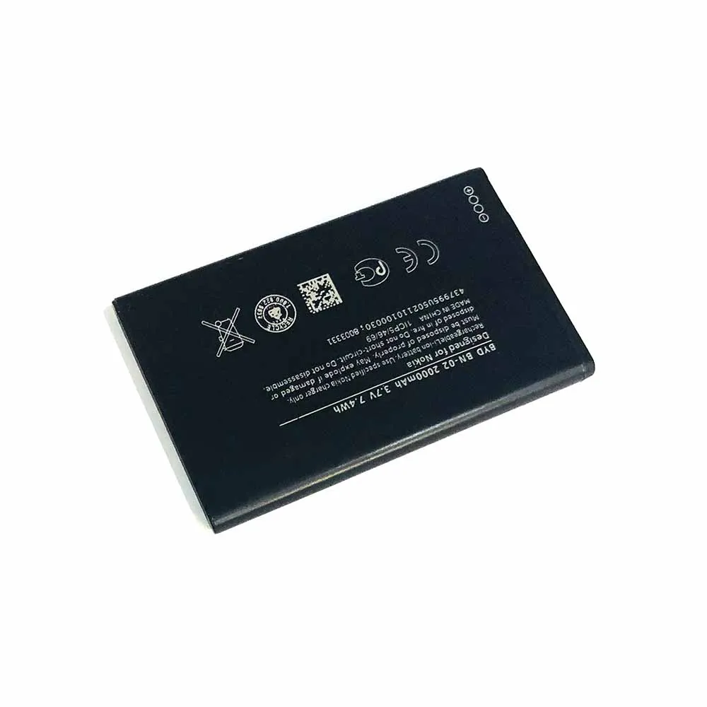 Bateria BN02 BYD BN-02 2000 мА/ч, замена Батарея для Nokia XL/XL 4G RM-1061 RM-1030 RM-1042 BYD BN-02