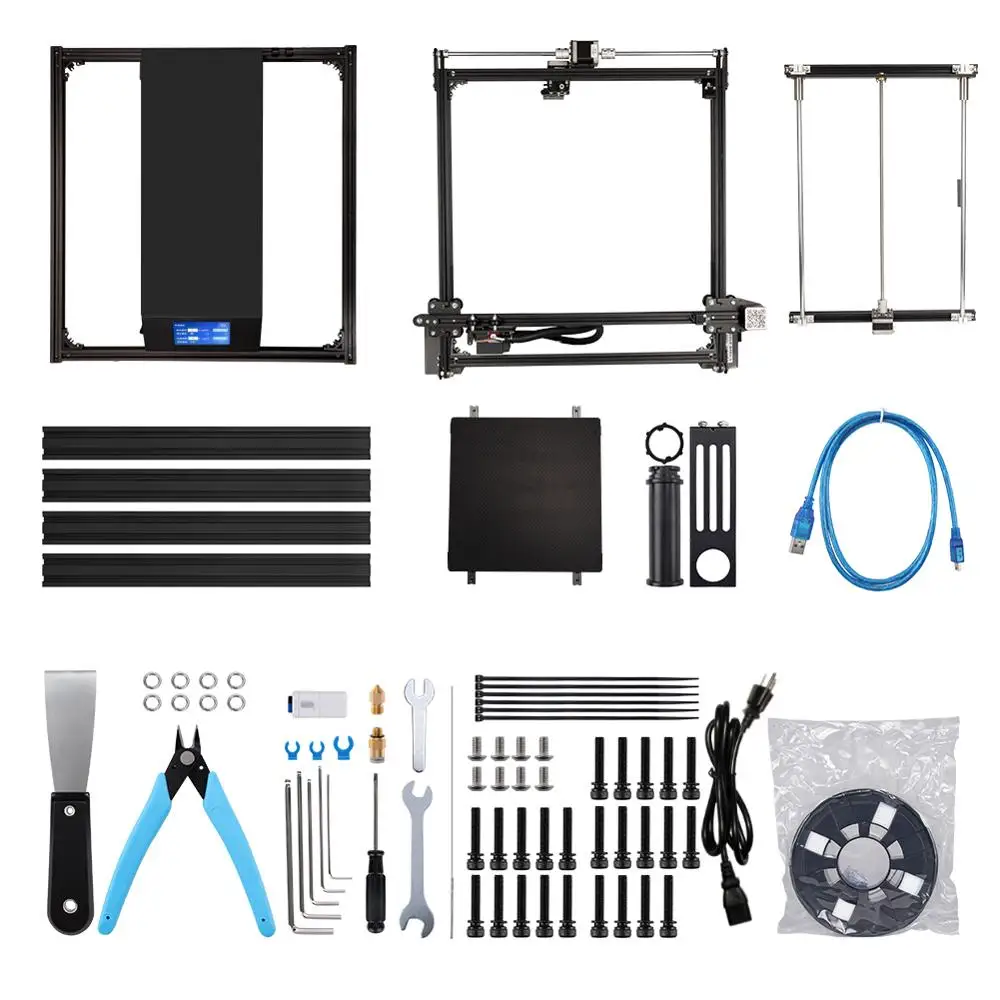 

CREALITY 3D Ender-5Plus Printer Dual Z-Axis brand power Large Printing Size With BL Touch Levelling Resume Print Filament Sensor