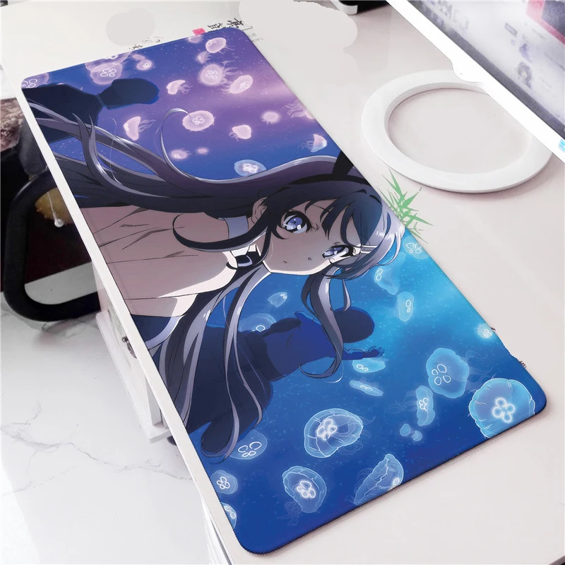 1 шт. аниме мультфильм Rascal не мечта о девочке Банни Senpai Sakurajima Mai коврик для мыши с