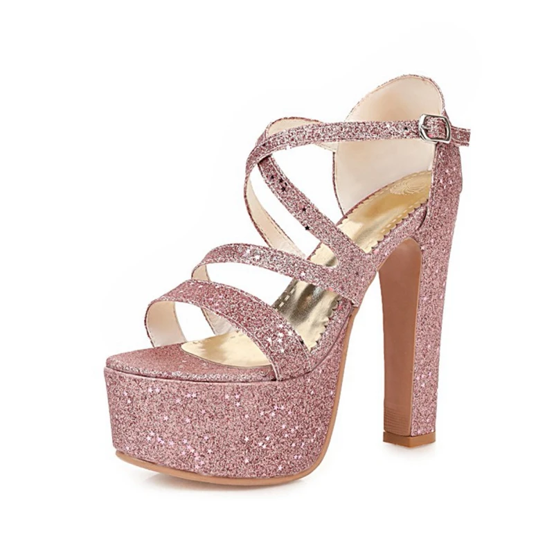 Туфли лодочки женские на шпильке 14 см пикантные сандалии с ремешком щиколотке