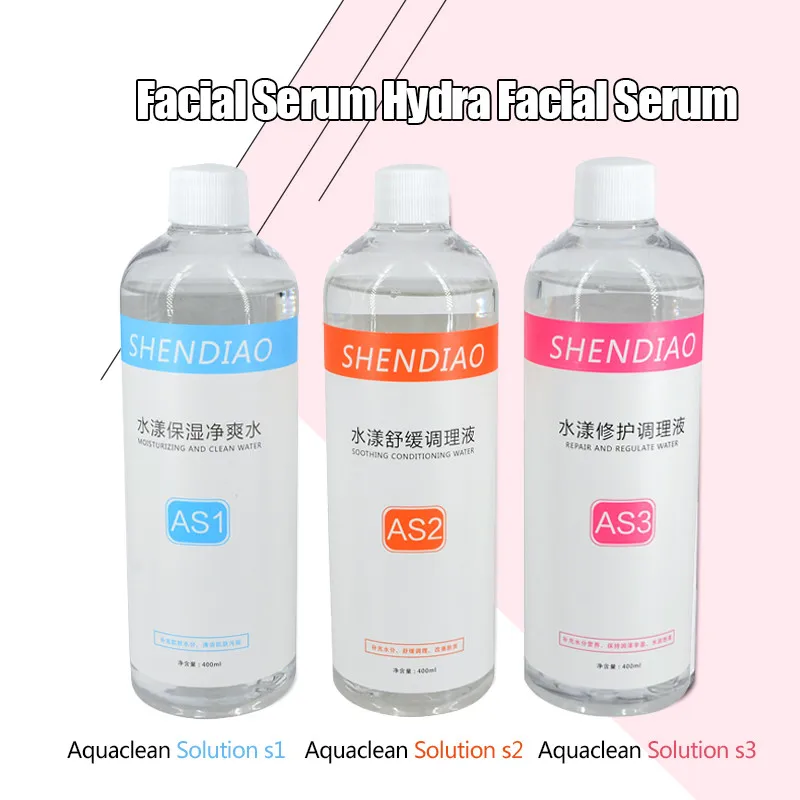 Hydra Facial Serum Cleansing Special Solution Aqua Peel Solution Water Jet Cleaning Solution For Moisturize Face