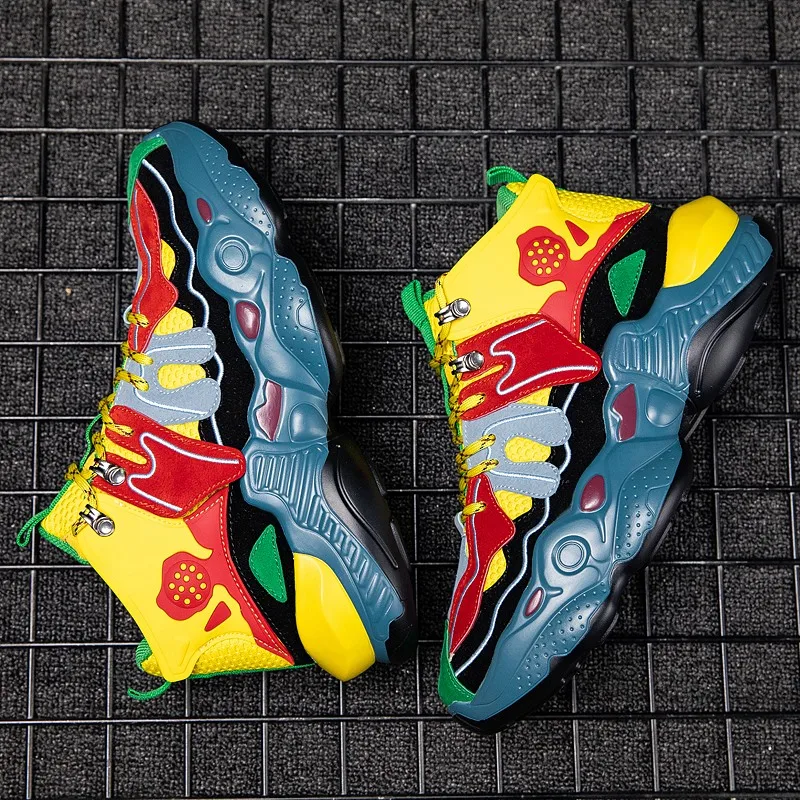 Новый стиль Баскетбольная обувь для уличных танцев Спортивная мужская