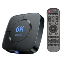 android 10 0 tv box voice assistant 6k 3d wifi 2 4g5 8g media player very fast box top box