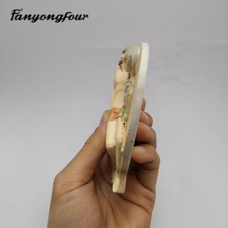 Силиконовая форма для торта с Иисусом Христом пластырь шоколада свечи