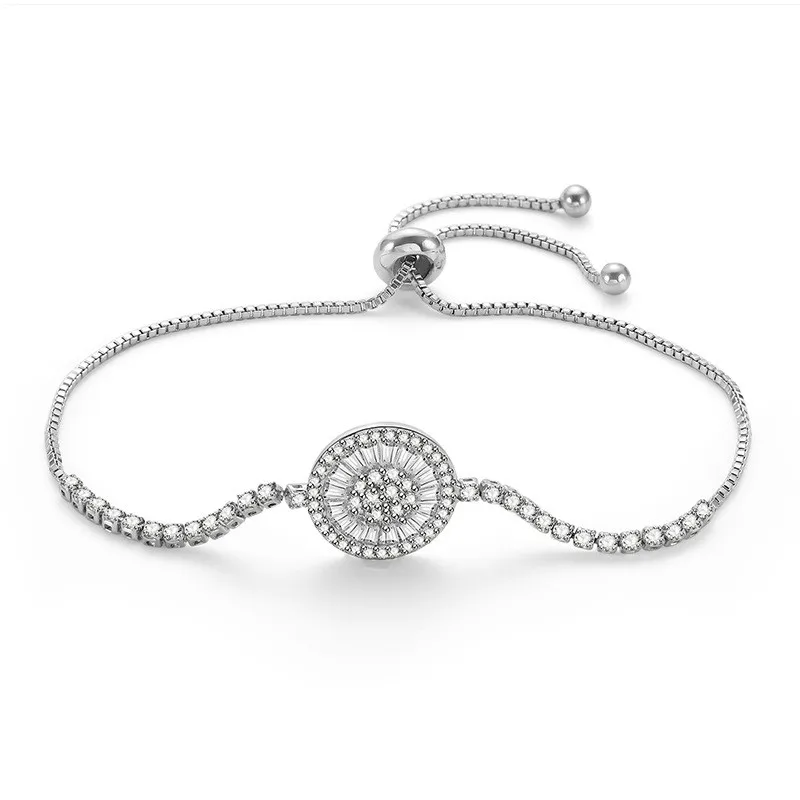 Браслет VIMIO для женщин Подсолнух циркониевый браслет модные ювелирные изделия на