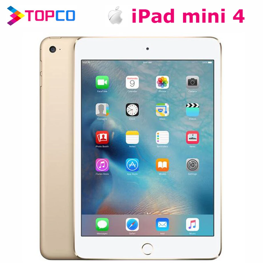 Оригинальный Планшет Apple iPad mini 4 Заводская разблокировка 4G версия и Wi-Fi 7 9 дюйма