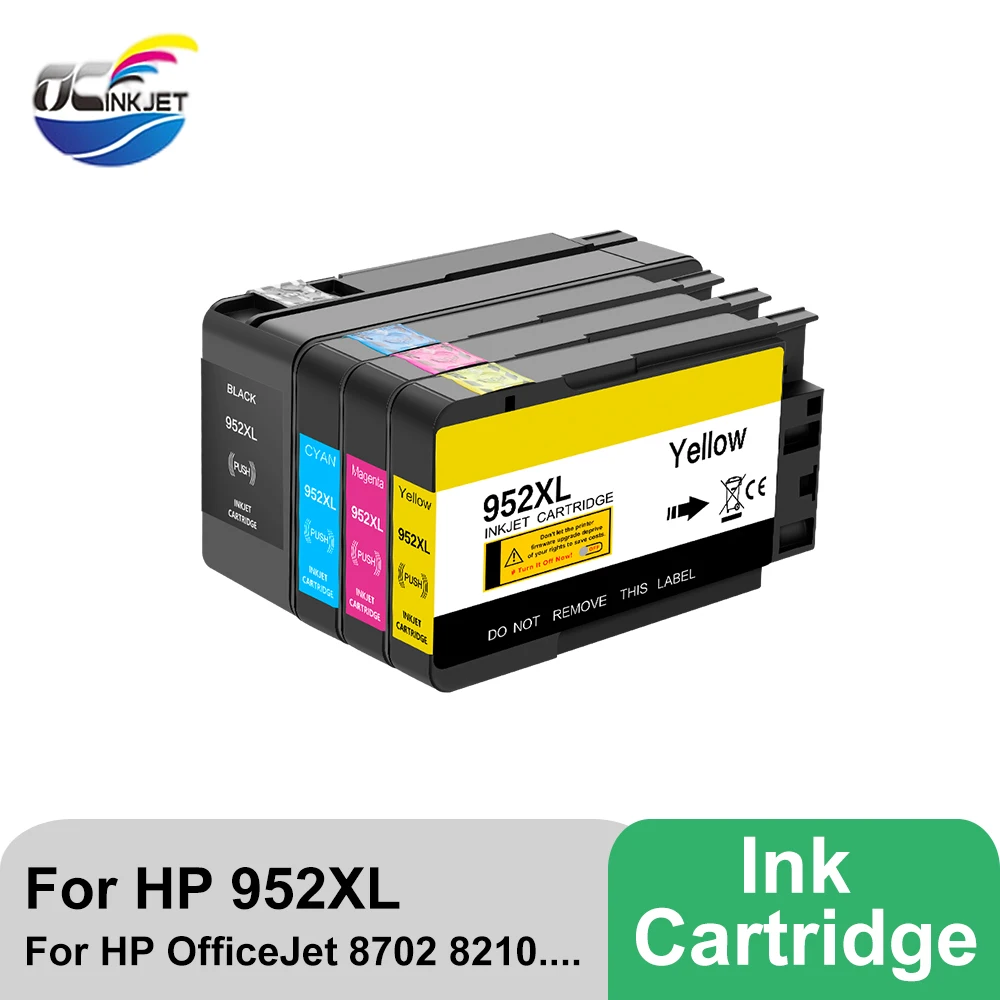 

Сторонний чернильный картридж для HP 952XL с пигментными чернилами и чипом, совместимый с HP OfficeJet 8702 8210 8216 8710 8715 8720