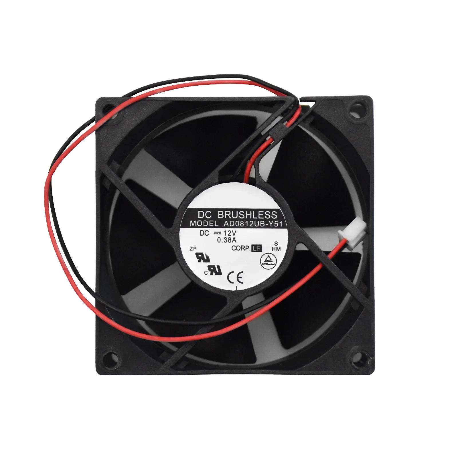 

Для ADDA AD0812UB-Y51 12V 0.38A 8CM 8032 2pin охлаждающий вентилятор
