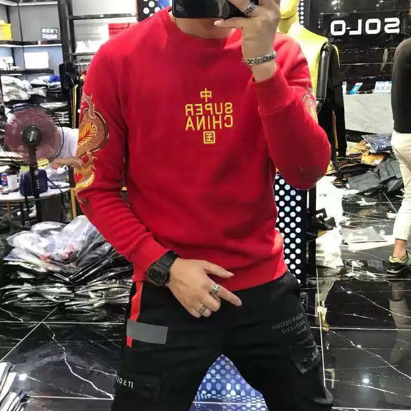 

2021 Fashion Print Loose Comfort Cotton Hoodie, Spring Couple Outdoor Street Jogging Hoodie YHZ343--YHZ348