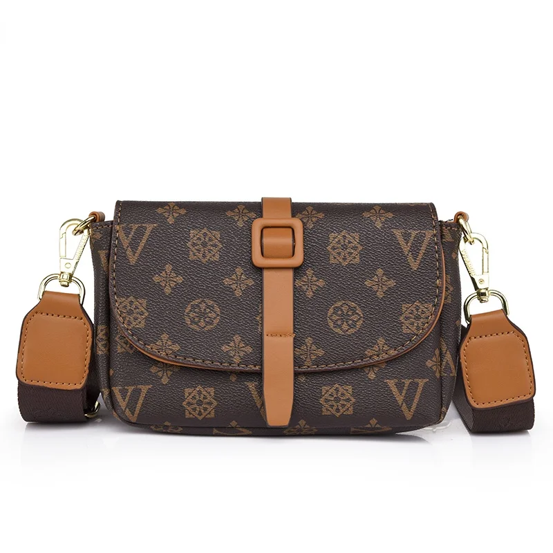 

Women Shoulder Bag Flip Buckle Small Square Bag