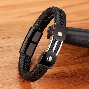 Classic Design Leather Bracelet 3