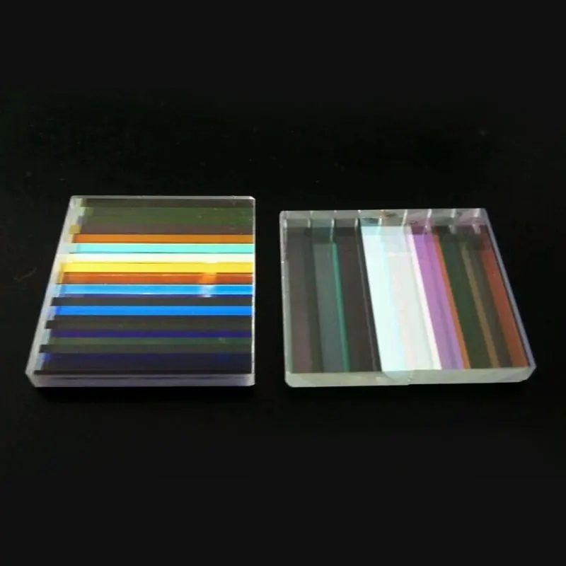 Прямоугольная призма Dichroic Prisma витражное стекло оптический эксперимент