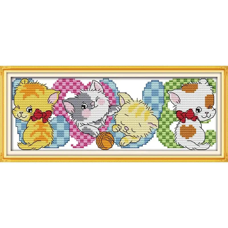 Набор для вышивки крестом Joy Sunday набор домашнего декора с прозрачной нашивкой в