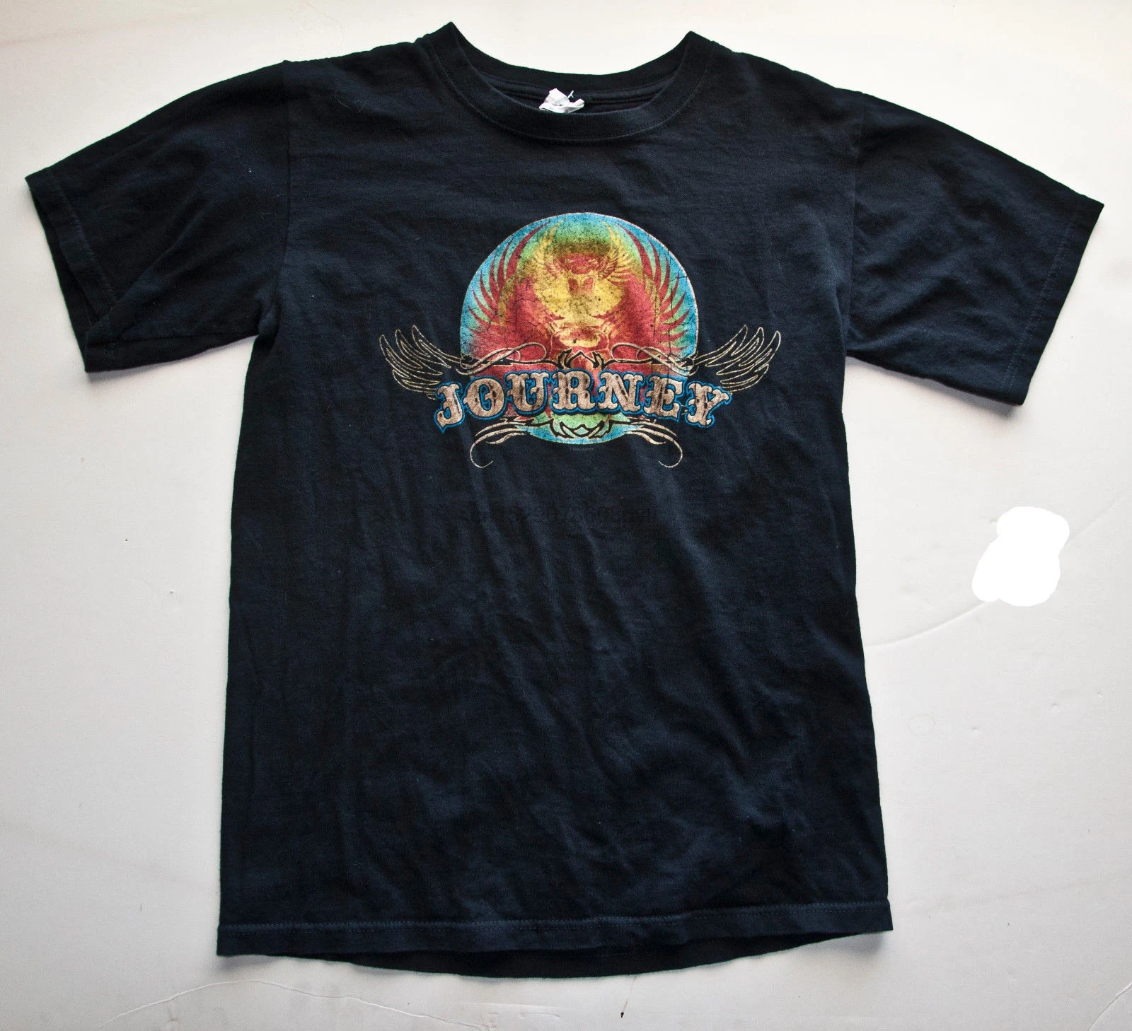 Путешествие рок н ролл музыкальная группа футболка (Графический Тройник) черный