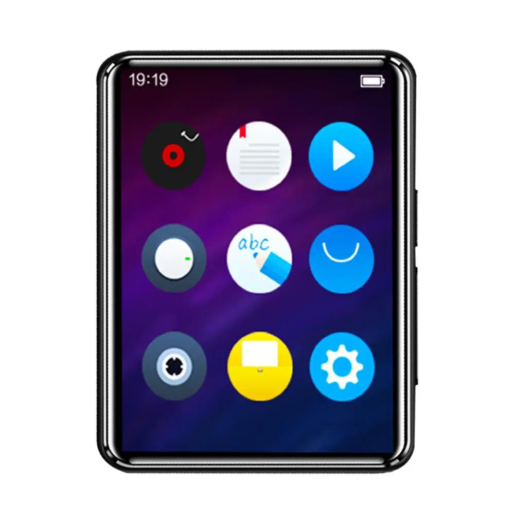 Полный сенсорный экран Bluetooth MP3 музыкальный плеер с fm-радио видеоплеер проигрыватель электронных книг MP3 с динамиком для BENJIE X5