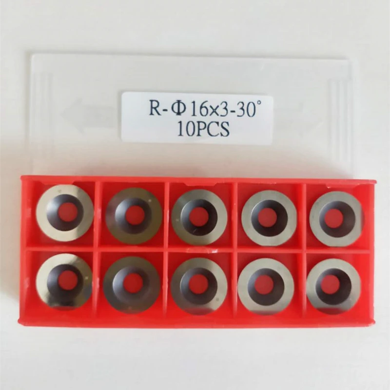 

10 шт., твердосплавные режущие пластины 16 мм 5/8 дюйма