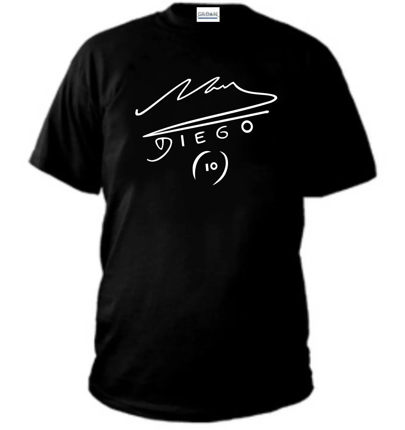 T SHIRT MAGLIA MAGLIETTA MARADONA FIRMA happiness DIVERTENTI FUNNY STAMPATE футбол крутая Повседневная pride Футболка