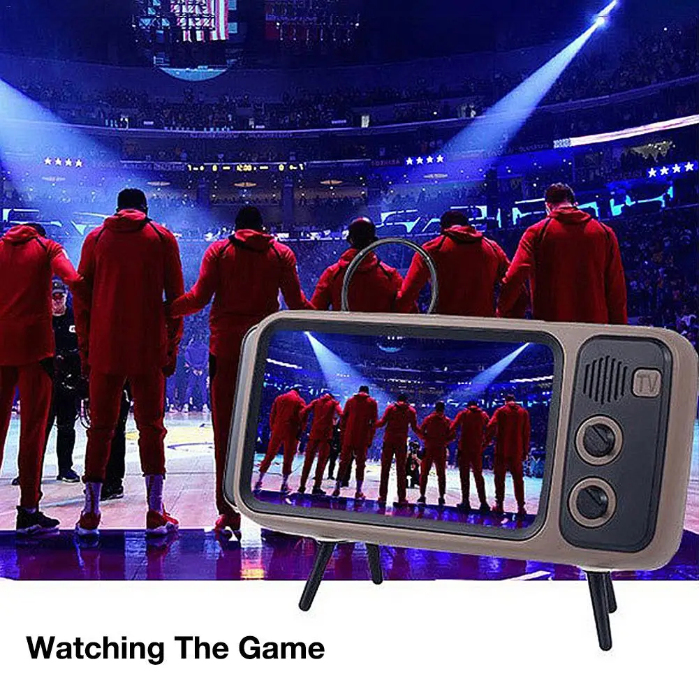 Новый Ретро ТВ мобильный телефон с держателем общий стол подставка для дома без