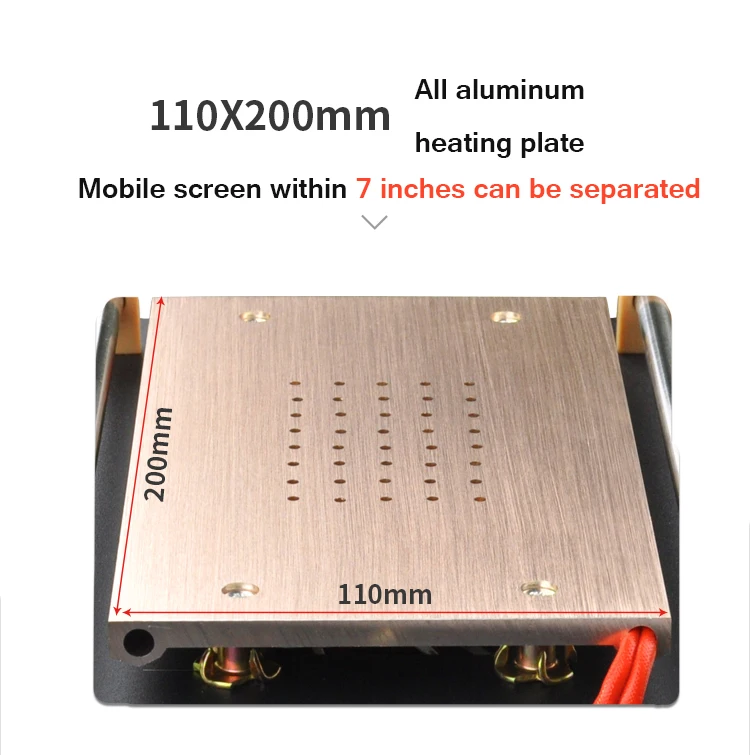 UYUE 948Q встроенный насос вакуумный сепаратор стекло ЖК-экран сенсорный экран