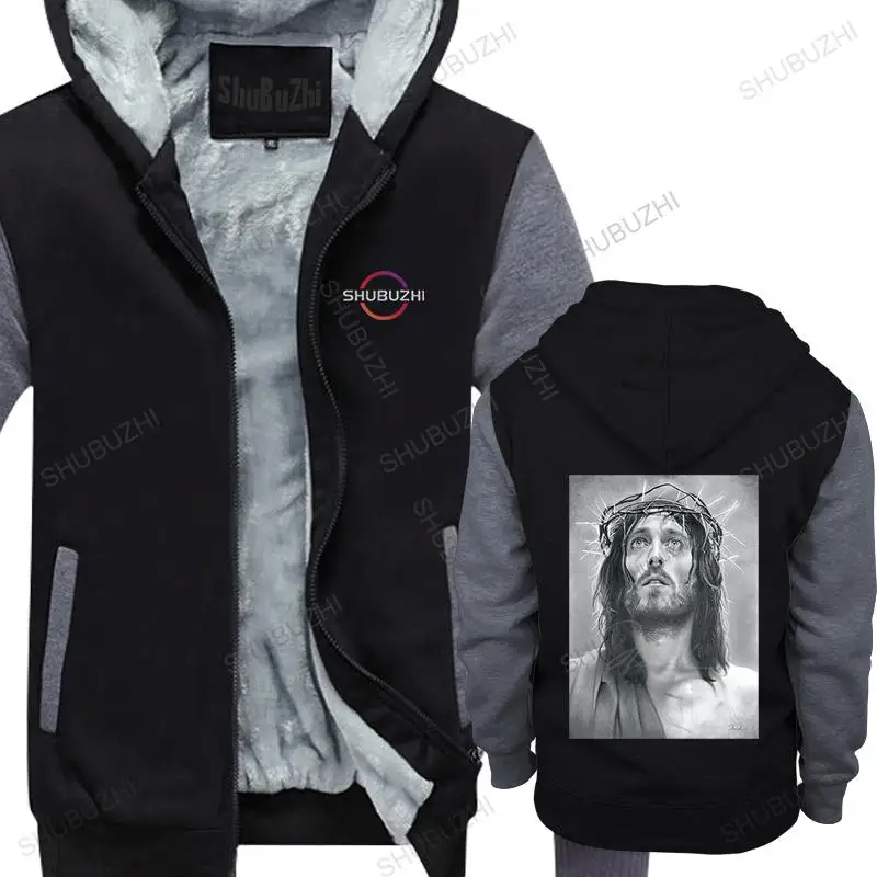 

homme winter jacket hoodies Jesus Christ V42 Christians God The Son Messiah Catholic thick hoodie All man autumn sweatshirt