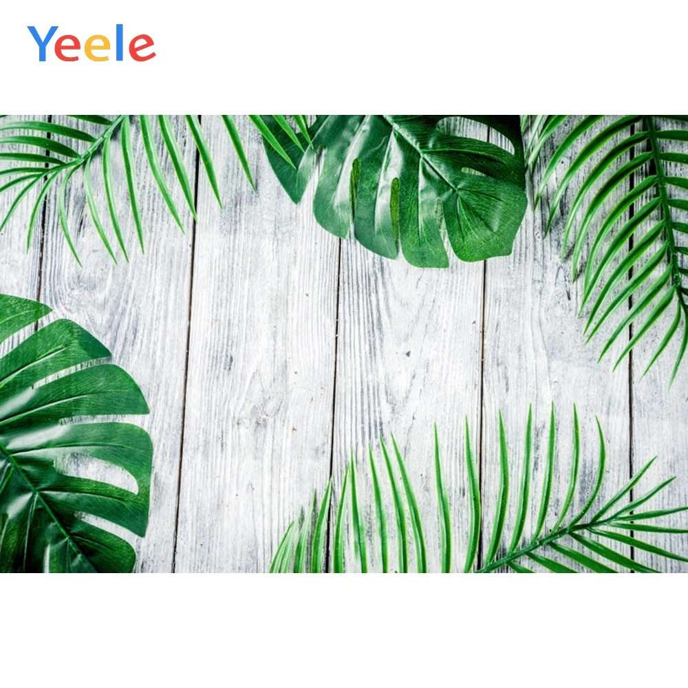 Фоны для фотосъемки Yeele тропические растения яркие цвета люу вечерние лето