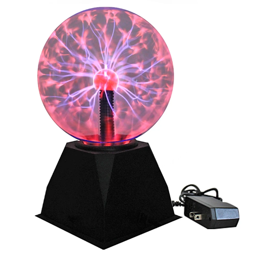 Плазменный шар 4/5/6/8 дюйма сфесветильник светодиодный ночсветильник детский