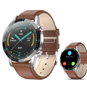 l13 business smart watch fitness tracker men bt call mens phone watches ecg pressure heart rate sports smartwatch pk l16 l19 free global shipping